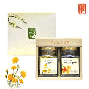 [모후실] 전통차 2P 선물세트 (국화,메리골드꽃차)