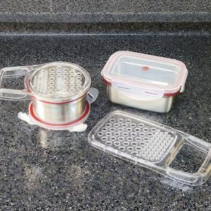 스텐락 밀폐용기 이유식강판 그라인더 슬라이서