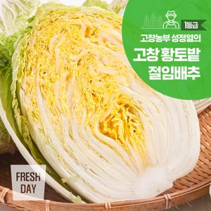 [예약배송] 정성가득 고창 황토밭 김장 절임배추 20kg