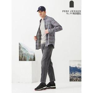 [BY파크랜드]소프트 웜 기모 네이비 셔츠.NCL21404