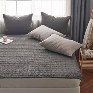 지베딩 유기농 오가닉 워싱순면 침대패드 겸 스프레드 퀸(Q)