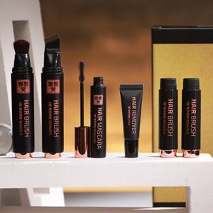 1분 새치커버 염색약 뿅뿅붓 골드 1세트