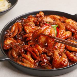 [신내린 쭈꾸미]맛있게 매운 양념 쭈꾸미볶음 300g x 8팩