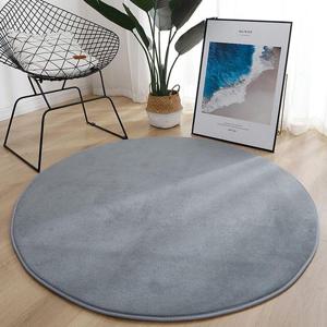 거실 침실 단모 원형 러그 카페트 소형 대형 100cm (W813CC2)