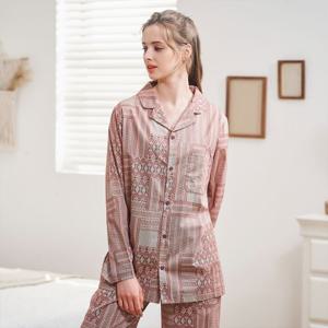 [라페어] 루비 와인 파자마 세트 LWSFH188-WI