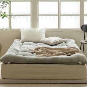 두꺼운 자가발열 양털토퍼 매트리스 K 자이언트 (5.0kg)