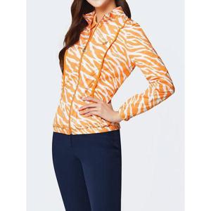 [마코](여성)지브라 패턴 바람막이 점퍼_MLW1JP07