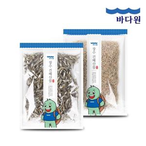 깨끗한 소분멸치 1.5kg(고바 250g x 3봉+지리 250g x 3봉)