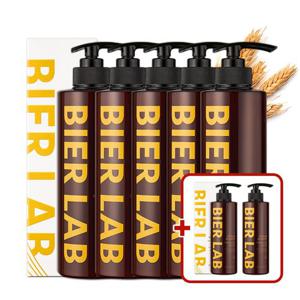 비어랩 맥주효모 탈모샴푸 490ml 5통 + [증정] 탈모샴푸 490ml 2통