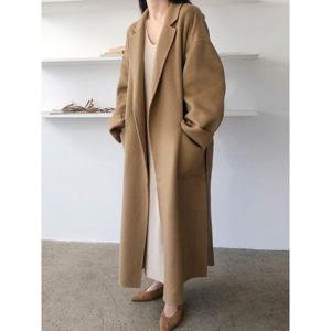 [몽드]프랑시아벨트모직롱코트 mde2301705