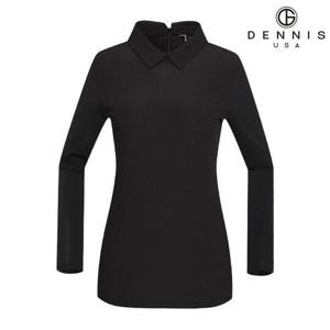 [데니스골프][DENNIS] 여성)잔골지 카라 긴팔티_NAOSLTS053