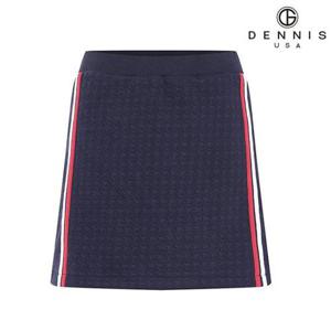 [데니스골프][DENNIS] 여성)배색포인트 밴딩 방풍 스커트_NAMWLSK370