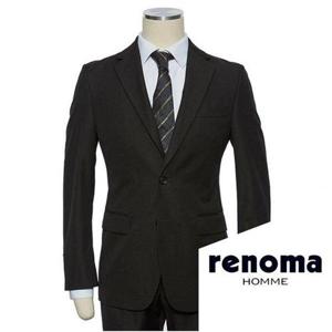 갤러리아_레노마 S/S 이태리 수입 원단 마르조또 블랙차콜 정장 RPIMSJ07A