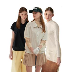 [데니스골프][DENNIS] (방송상품) 여성 아노락 에센셜 패키지 3종세트