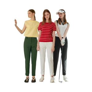 [데니스골프][DENNIS] (방송상품) 여성 밴딩 조거팬츠 3종세트