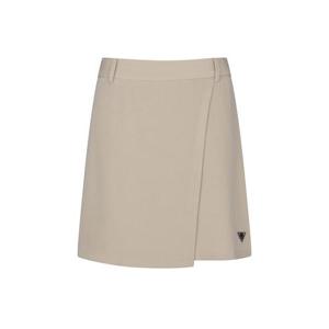 [데니스골프][DENNIS] 25SS 여성)무브플로우 백플리츠 레터링 스커트_NAQMLSK381