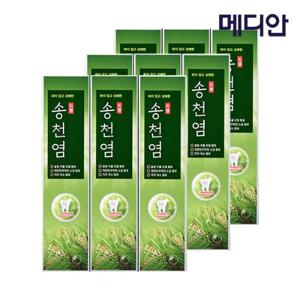 메디안 송천염 치약 120g 9입