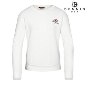 [데니스골프][DENNIS] 25FW신상 여성)시그니처 캐릭터 맨투맨 티셔츠_NAQFLTS056