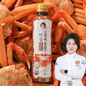 박미란 만능홍게간장  홍게맛장 국간장 진간장 400ml x 8병