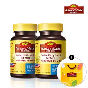 [네이처메이드]액티브 데일리 멀티 포 맨 (120정/2개월분) 2팩