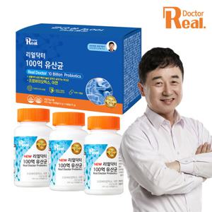 리얼닥터 포스트바이오틱스 100억 유산균 400mgX30캡슐 3개 (3개월분)