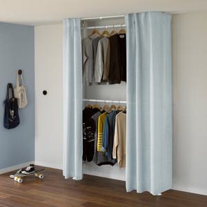 [왕자행거] 네오스페이스(어바웃 드레스룸 2P 밀폐기본형) 플레인