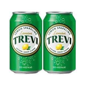 롯데칠성 트레비레몬 355mL 24캔