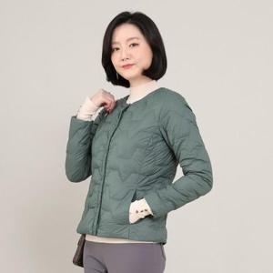 [애비뉴투지]엄마옷 심쿵 지그재그 오리털 경량 가을 겨울 숏 패딩 점퍼 자켓 J09130 50대 60대 중년여성