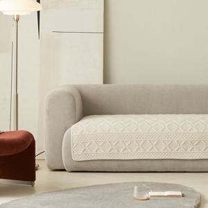 노마드 와이드 극세사 워싱 소파패드 90x230cm 4인용