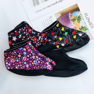 여성 실속 요술버선 단목 5켤레 논슬립 털기모덧신 미끄럼방지 여자 겨울수면양말 할머니덧버선양말