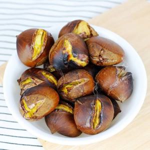 25년 공주직송 햇 정안밤 칼집밤(중) 2kg 군밤용