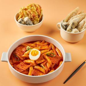 [쫀득쫀득]모찌네 떡볶이 2인분(430g)(밀/쌀떡)(순한맛/보통맛/매운맛)골라담기
