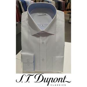 갤러리아_듀퐁셔츠 신상품 일반핏 균일 도비 스판 흰색 긴팔와이셔츠(SE