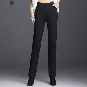 [퀸이즈] [~88까지]리므 기모 일자 밴딩팬츠