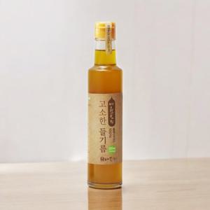 [매헌생명창고](250ml)국내산 고소한 들기름 250ml x 1개