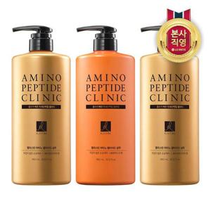 엘라스틴 아미노펩타이드 샴푸 950ml x 3개(블랑머스크/페어프리지아 택1)