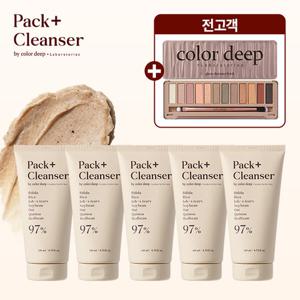 [방송에서만] NEW 컬러딥 발효 팩클렌져 송채환패키지 (5종+팔레트)