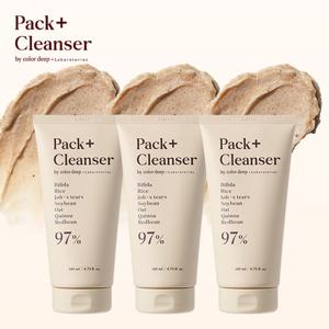 NEW 컬러딥 발효 팩클렌져 기본패키지 (3종)