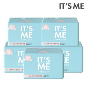 [잇츠미] 퓨어앤핏 생리대 대형 10P x5개(총 50P)