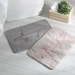 [이솔홈] 여우 순면 퀼트 발매트