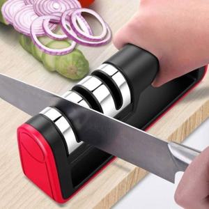 [모나코올리브]3단계 연마 안전 프레임 칼갈이