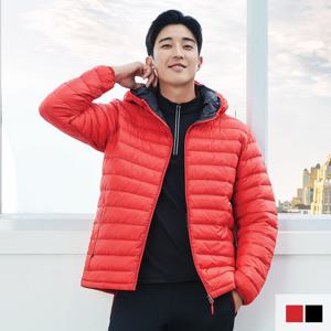 콜핑 해리론 남 KSJL86772M 경량 패딩 남성 겨울 후드일체형 등산 자켓
