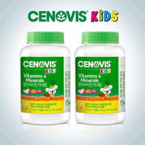 갤러리아_[세노비스] 키즈 멀티비타민 미네랄 (120정) x 2병