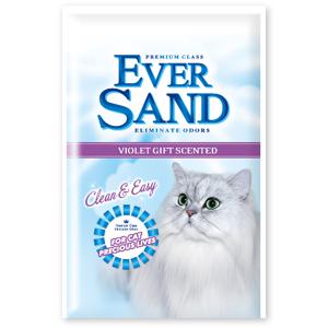 에버샌드 바이올렛 기프트향 6kgx3개 고양이모래 벤토나이트