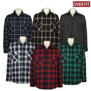 [셀러허브_여성트랜드패션]F/W반기모 오버핏 캐주얼셔츠 6COLOR