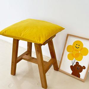 러프 소파 방석커버 45x45 컬러풀벨벳 B