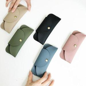 소프트 안경케이스 가죽 컬러 안경집 파우치