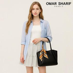 [오마샤리프] 천연소가죽 여성 핸드백 겸 숄더백 OS1195