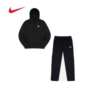 나이키 츄리닝 세트 BV2714-010 일자후드세트 블랙 국내AS