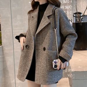 [블랙퀸] 오크린 클래식 원버튼 하프코트 blk002859